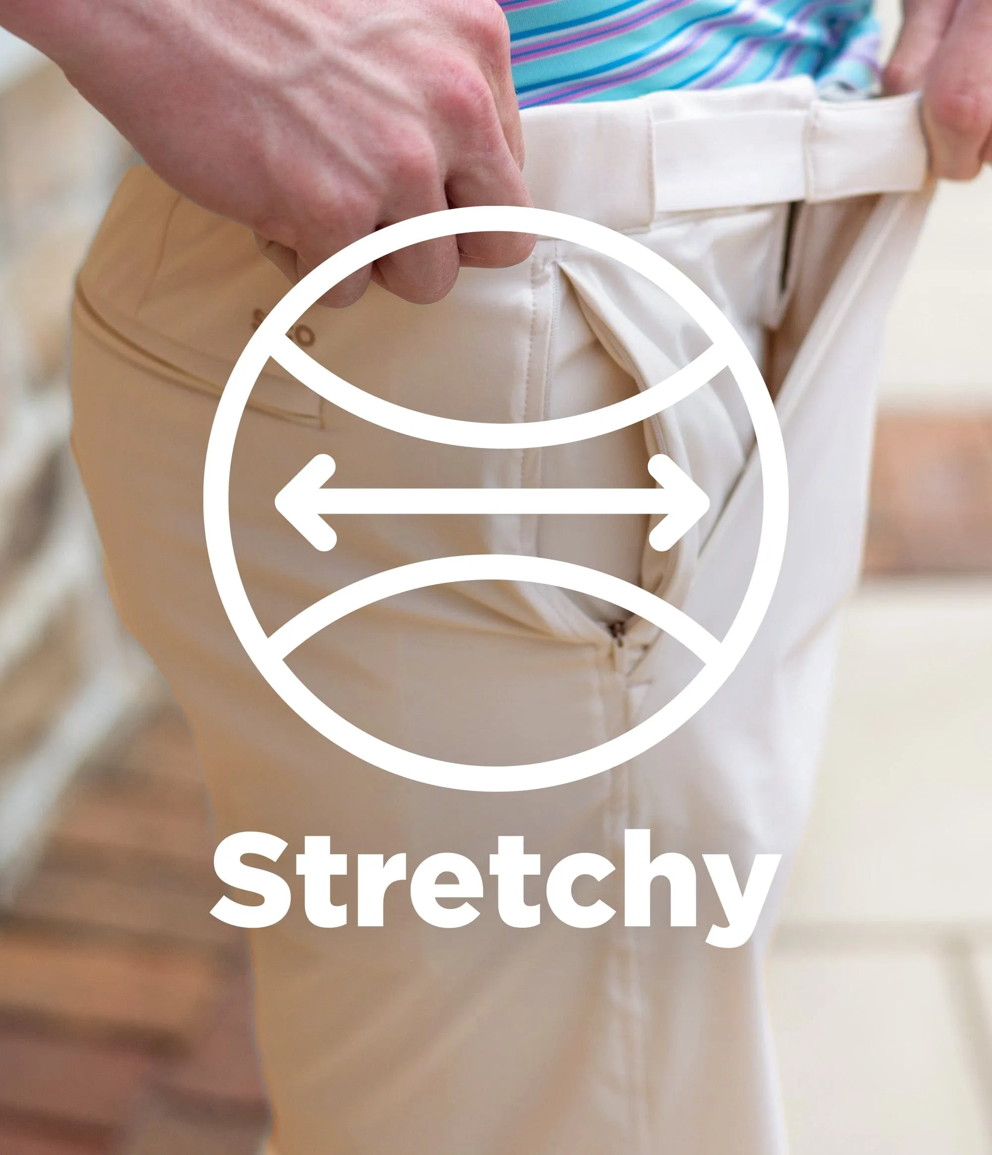 Momentum Performance Chino (7" inseam) - Oxford Tan