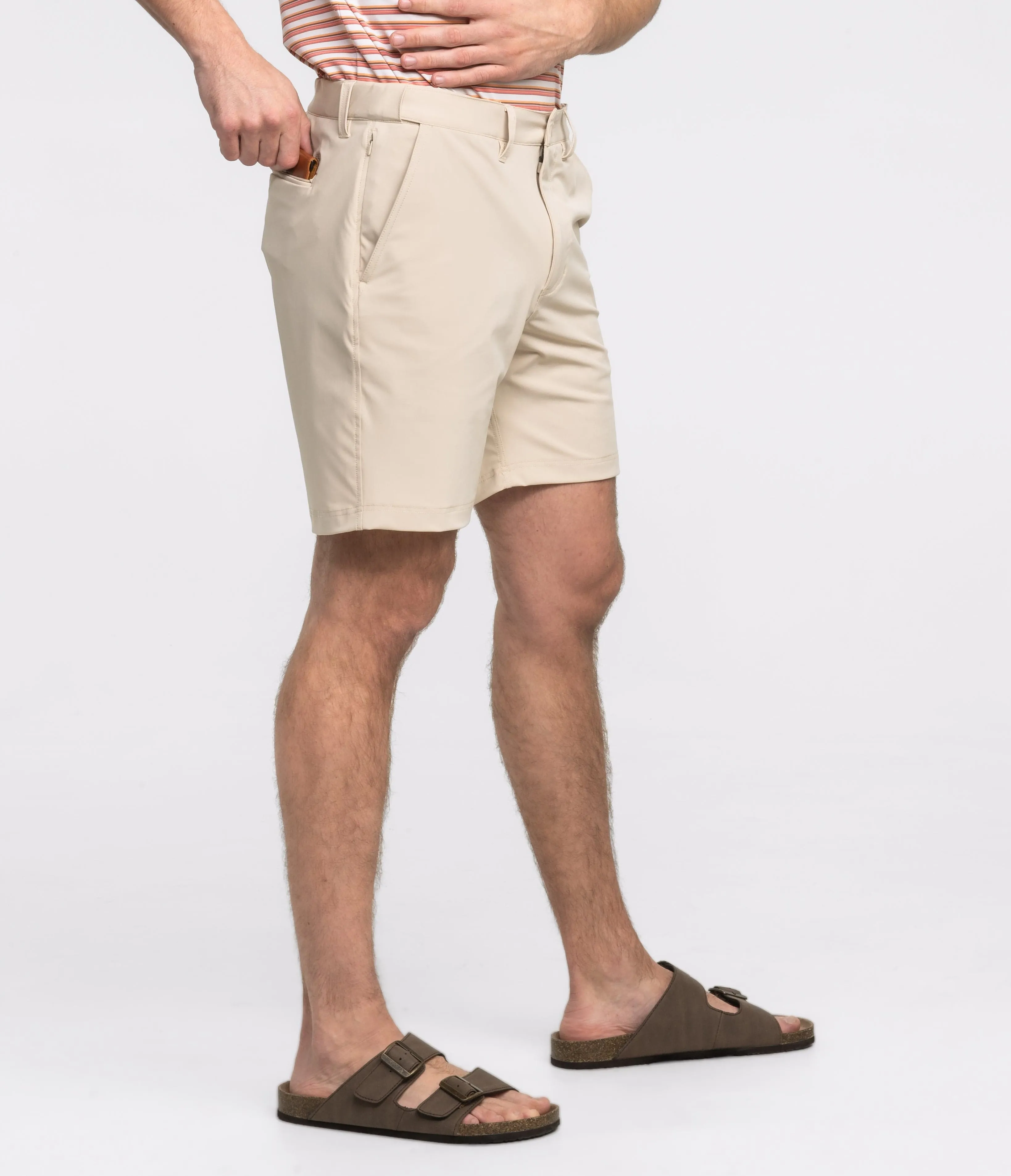 Momentum Performance Chino (7" inseam) - Oxford Tan