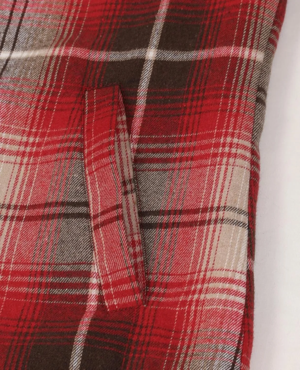 ThCreasa Womens Full Sherpa Lined Plaid Flannel Hooded Jacket with Hand Pockets, Zip Up Fuzzy Hoodie Flannel Shacket