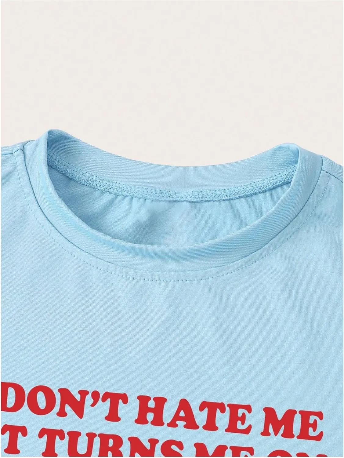 Verdusa Women's Y2K Baby Tees for Women Graphic Crop Tops 90s T-Shirt Vintage Outfit