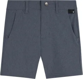 Volcom Boys' Twill Shorts - Stretch Fit Flat Front Chino Golf Uniform Shorts for Boys, Classic Pull-On Style with Belt Loops