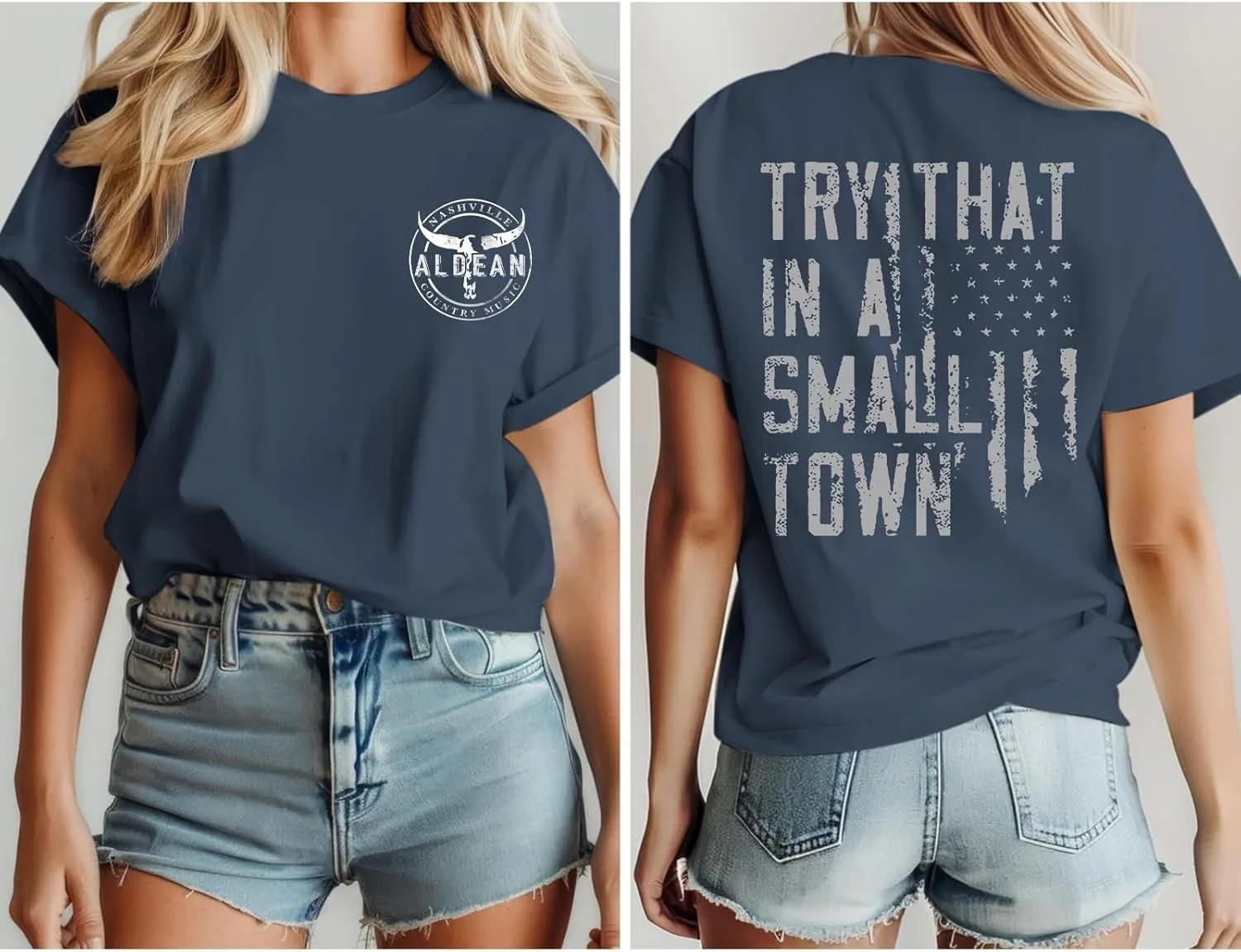 Womens Oversized Graphic Country Concert Tees Vintage Cowgirl Western Shirts Rock Band T Shirts Cotton Loose Fit